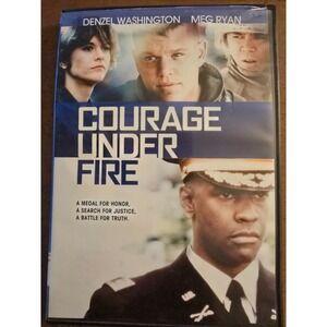 Courage Under Fire DVD, Ryan, Washington, Damon, Excellent Condition